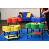 image:imageChildrens Factory  AFB5100PY Toddler Sensory Table with Lid Adjustable Height Sand amp Water IndoorOutdoor Play Equipment for Kids PlayroomHomeschoolClassroom YellowYellow