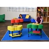 image:imageChildrens Factory  AFB5100PY Toddler Sensory Table with Lid Adjustable Height Sand amp Water IndoorOutdoor Play Equipment for Kids PlayroomHomeschoolClassroom YellowMulti Color