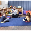 image:imageChildrens Factory 12 Woodland Sit Arounds Round Set5 CF349044 Toddler Classroom amp Daycare Floor Cushions Flexible Daycare or Nursery SeatingPrimary