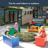 image:imageChildrens Factory AdaptaBench CF910056 Fern Kids Flexible Seating Classroom Preschool and Daycare Furniture Indoor or Outdoor Toddler ChairsBlue