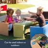 image:imageChildrens Factory AdaptaBench CF910056 Fern Kids Flexible Seating Classroom Preschool and Daycare Furniture Indoor or Outdoor Toddler ChairsFern