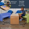 image:imageChildrens Factory AdaptaBench CF910056 Fern Kids Flexible Seating Classroom Preschool and Daycare Furniture Indoor or Outdoor Toddler ChairsFern