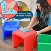image:imageChildrens Factory AdaptaBench CF910056 Fern Kids Flexible Seating Classroom Preschool and Daycare Furniture Indoor or Outdoor Toddler ChairsRed