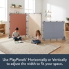image:imageChildrens Factory Classroom Room Divider Room Divider Panel Elements 5  WaterResistant Vinyl Room Divider Panel Set Freestanding Privacy Screen for Daycare or Preschool Cantilever Feet IncludedElements