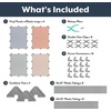 image:imageChildrens Factory Classroom Room Divider Room Divider Panel Elements 5  WaterResistant Vinyl Room Divider Panel Set Freestanding Privacy Screen for Daycare or Preschool Cantilever Feet IncludedElements