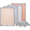image:imageChildrens Factory Classroom Room Divider Room Divider Panel Elements 5  WaterResistant Vinyl Room Divider Panel Set Freestanding Privacy Screen for Daycare or Preschool Cantilever Feet IncludedElements