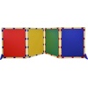 image:imageChildrens Factory Classroom Room Divider Room Divider Panel Elements 5  WaterResistant Vinyl Room Divider Panel Set Freestanding Privacy Screen for Daycare or Preschool Cantilever Feet IncludedRainbow