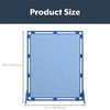 image:imageChildrens Factory Classroom Room Divider Room Divider Panel Glacier Gray  WaterResistant Vinyl Room Divider Panel Freestanding Privacy Screen for Daycare or Preschool Cantilever Feet IncludedSky Blue