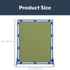 image:imageChildrens Factory Classroom Room Divider Room Divider Panel Glacier Gray  WaterResistant Vinyl Room Divider Panel Freestanding Privacy Screen for Daycare or Preschool Cantilever Feet IncludedSage