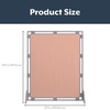 image:imageChildrens Factory Classroom Room Divider Room Divider Panel Glacier Gray  WaterResistant Vinyl Room Divider Panel Freestanding Privacy Screen for Daycare or Preschool Cantilever Feet IncludedClay