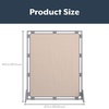 image:imageChildrens Factory Classroom Room Divider Room Divider Panel Glacier Gray  WaterResistant Vinyl Room Divider Panel Freestanding Privacy Screen for Daycare or Preschool Cantilever Feet IncludedSand