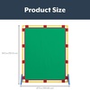 image:imageChildrens Factory Classroom Room Divider Room Divider Panel Glacier Gray  WaterResistant Vinyl Room Divider Panel Freestanding Privacy Screen for Daycare or Preschool Cantilever Feet IncludedGreen