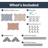 image:imageChildrens Factory Classroom Room Divider Room Divider Panel Rainbow 3  WaterResistant Vinyl Room Divider Panel Set Freestanding Privacy Screen for Daycare or Preschool Cantilever Feet IncludedElements