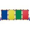 image:imageChildrens Factory Classroom Room Divider Room Divider Panel Rainbow 3  WaterResistant Vinyl Room Divider Panel Set Freestanding Privacy Screen for Daycare or Preschool Cantilever Feet IncludedRainbow