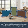 image:imageChildrens Factory Classroom Room Divider Room Divider Panel Rainbow 3  WaterResistant Vinyl Room Divider Panel Set Freestanding Privacy Screen for Daycare or Preschool Cantilever Feet IncludedWoodland