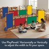 image:imageChildrens Factory Classroom Room Divider Room Divider Panel Rainbow 3  WaterResistant Vinyl Room Divider Panel Set Freestanding Privacy Screen for Daycare or Preschool Cantilever Feet IncludedRainbow