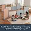 image:imageChildrens Factory Classroom Room Divider Room Divider Panel Rainbow 3  WaterResistant Vinyl Room Divider Panel Set Freestanding Privacy Screen for Daycare or Preschool Cantilever Feet IncludedElements