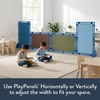 image:imageChildrens Factory Classroom Room Divider Room Divider Panel Rainbow 3  WaterResistant Vinyl Room Divider Panel Set Freestanding Privacy Screen for Daycare or Preschool Cantilever Feet IncludedWoodland