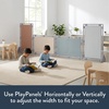 image:imageChildrens Factory Classroom Room Divider Room Divider Panel Rainbow 3  WaterResistant Vinyl Room Divider Panel Set Freestanding Privacy Screen for Daycare or Preschool Cantilever Feet IncludedElements