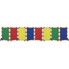image:imageChildrens Factory Classroom Room Divider Room Divider Panel Rainbow 3  WaterResistant Vinyl Room Divider Panel Set Freestanding Privacy Screen for Daycare or Preschool Cantilever Feet IncludedRainbow