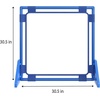 image:imageChildrens Factory Classroom Room Divider Room Divider Panel Woodland 5  WaterResistant Vinyl Room Divider Panel Set Freestanding Privacy Screen for Daycare or Preschool Cantilever Feet IncludedClear