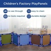 image:imageChildrens Factory Classroom Room Divider Room Divider Panel Woodland 5  WaterResistant Vinyl Room Divider Panel Set Freestanding Privacy Screen for Daycare or Preschool Cantilever Feet IncludedWoodland