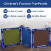 image:imageChildrens Factory Classroom Room Divider Room Divider Panel Woodland 5  WaterResistant Vinyl Room Divider Panel Set Freestanding Privacy Screen for Daycare or Preschool Cantilever Feet IncludedWoodland