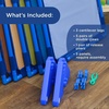 image:imageChildrens Factory Classroom Room Divider Room Divider Panel Woodland 5  WaterResistant Vinyl Room Divider Panel Set Freestanding Privacy Screen for Daycare or Preschool Cantilever Feet IncludedWoodland