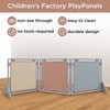 image:imageChildrens Factory Classroom Room Divider Room Divider Panel Woodland 5  WaterResistant Vinyl Room Divider Panel Set Freestanding Privacy Screen for Daycare or Preschool Cantilever Feet IncludedElements