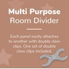image:imageChildrens Factory Classroom Room Divider Room Divider Panel Woodland 5  WaterResistant Vinyl Room Divider Panel Set Freestanding Privacy Screen for Daycare or Preschool Cantilever Feet IncludedElements