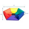 image:imageChildrens Factory Hexagon Happening Hollow Kids Reading Nook Toddler Modular Couch for Daycare Classroom Rainbow