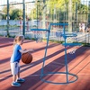 image:imageChildrens Factory Kids Toys 4Hoop Basketball Set  Toddler Basketball Hoop IndoorOutdoor Play for PreSchool Classroom or Playroom