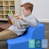 image:imageChildrens Factory Library Lounger Flexible Seating Classroom Furniture Comfy Kids Chairs GreenFern Single LoungerDeep Water