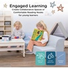 image:imageChildrens Factory Library Lounger Flexible Seating Classroom Furniture Comfy Kids Chairs GreenFern Single LoungerFog Blue