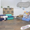 image:imageChildrens Factory Library Lounger Flexible Seating Classroom Furniture Comfy Kids Chairs GreenFern Single LoungerGrey