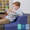 image:imageChildrens Factory Library Lounger Flexible Seating Classroom Furniture Comfy Kids Chairs GreenFern Single LoungerNavy