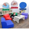 image:imageChildrens Factory Library Lounger Flexible Seating Classroom Furniture Comfy Kids Chairs GreenFern Single LoungerPurple