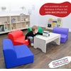 image:imageChildrens Factory Library Lounger Flexible Seating Classroom Furniture Comfy Kids Chairs GreenFern Single LoungerRed