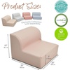 image:imageChildrens Factory Library Lounger Flexible Seating Classroom Furniture Comfy Kids Chairs GreenFern Single LoungerSand