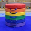image:imageChildrens Factory Primary Round Floor Cushions  Set of 6Primary