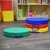 image:imageChildrens Factory Primary Round Floor Cushions  Set of 6Primary