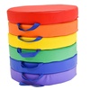 image:imageChildrens Factory Primary Round Floor Cushions  Set of 6Primary