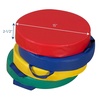 image:imageChildrens Factory Primary Round Floor Cushions  Set of 6Primary