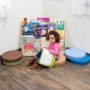 image:imageChildrens Factory Primary Round Floor Cushions  Set of 6Woodland