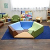 image:imageChildrens Factory Woodland Hollow Kids Reading Nook Toddler Modular Couch for Daycare Classroom Preschool Furniture