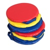 image:imageChildrens Factory 12 Woodland Sit Arounds Round Set5 CF349044 Toddler Classroom amp Daycare Floor Cushions Flexible Daycare or Nursery SeatingPrimary