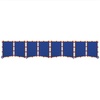 image:imageChildrens Factory Classroom Room Divider Room Divider Panel Elements 5  WaterResistant Vinyl Room Divider Panel Set Freestanding Privacy Screen for Daycare or Preschool Cantilever Feet IncludedBlue