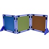 image:imageChildrens Factory Classroom Room Divider Room Divider Panel Woodland 5  WaterResistant Vinyl Room Divider Panel Set Freestanding Privacy Screen for Daycare or Preschool Cantilever Feet IncludedWoodland