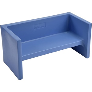 image:imageChildrens Factory AdaptaBench CF910056 Fern Kids Flexible Seating Classroom Preschool and Daycare Furniture Indoor or Outdoor Toddler ChairsSky Blue