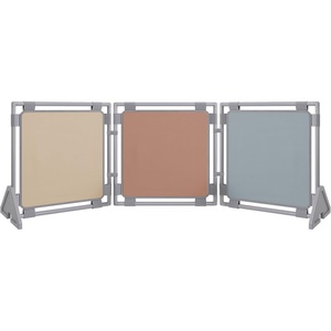 image:imageChildrens Factory Classroom Room Divider Room Divider Panel Woodland 5  WaterResistant Vinyl Room Divider Panel Set Freestanding Privacy Screen for Daycare or Preschool Cantilever Feet IncludedElements
